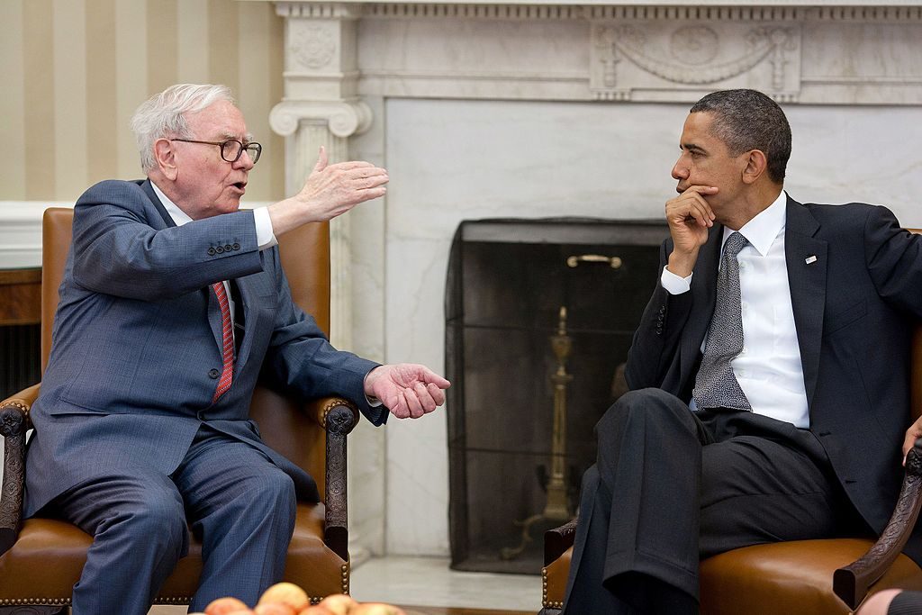 kim jest Warren Buffett Obama