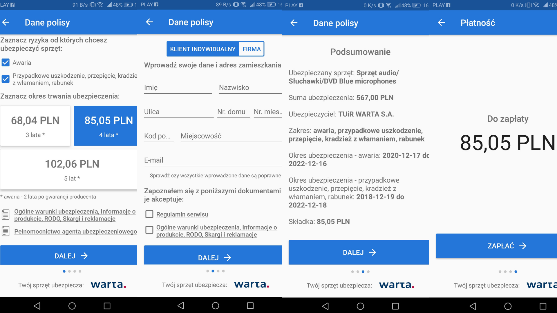 panparagon ubezpieczenie